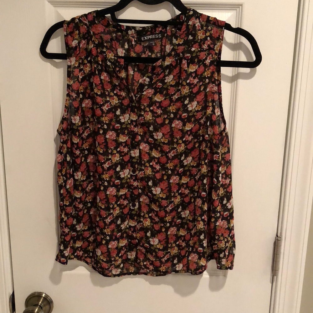 Express sheer shirt